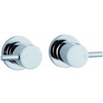 PJK Chrome 1 /4 Turn Lead Free Wall Top Assemble